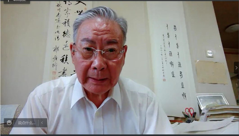 全國古籍整理出版規劃領(lǐng)導小組副組長(cháng)、全國高校古委會(huì )名譽(yù)主任、北京大學(xué)中國古文獻研究中心教授安平秋先生致辭.jpg